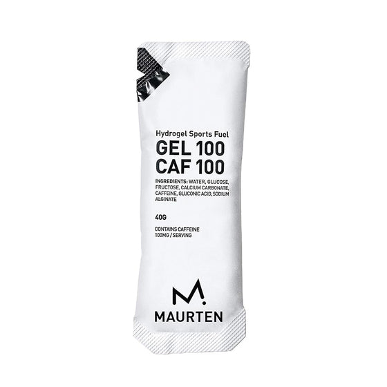 MAURTEN GEL CAF 100 – Pack de 12 Geles Energéticos con Cafeína