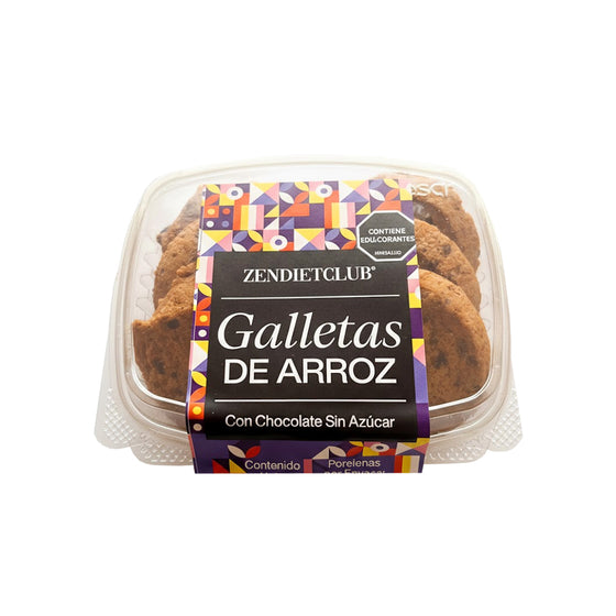 Galleta de Arroz con Chocolate Sin Azúcar