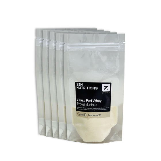 SACHET DE PROTEÍNA WHEY VAINILLA X 5